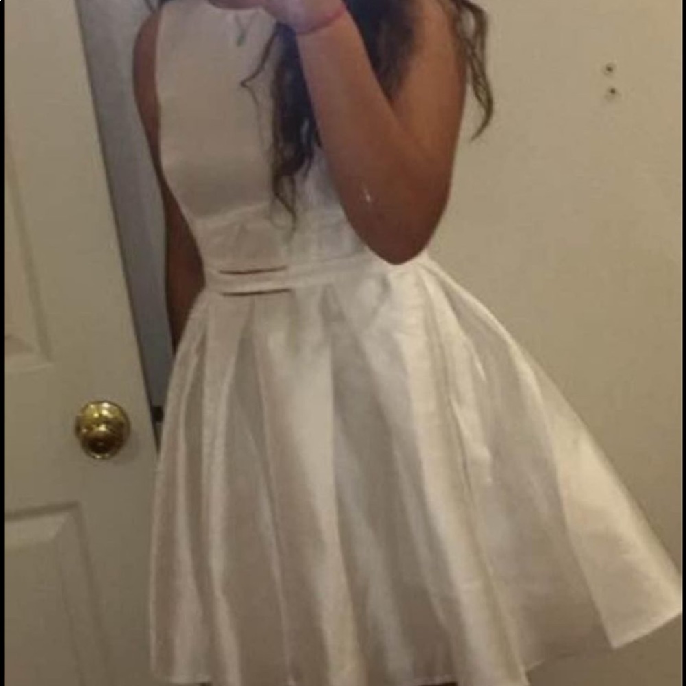 White dress
